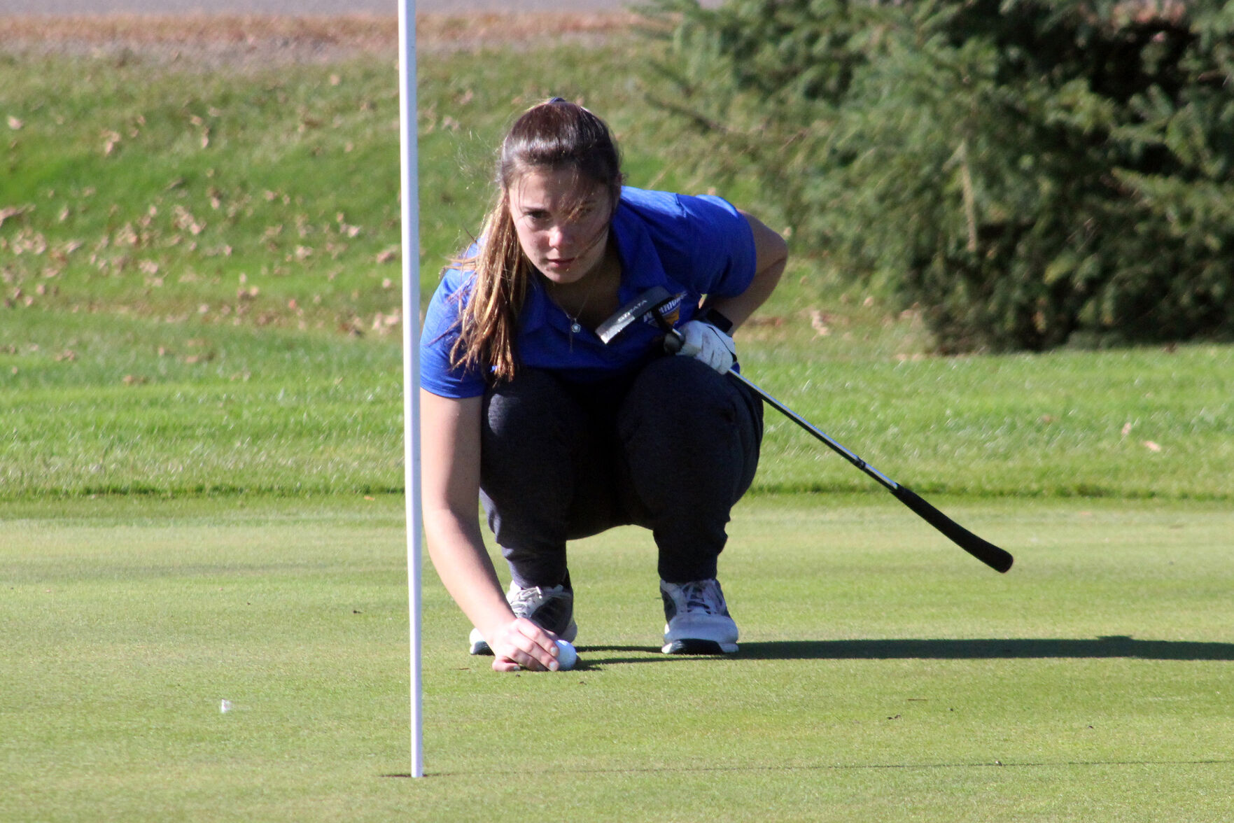 Division 2 girls golf sectional at Rice Lake 10-7-20